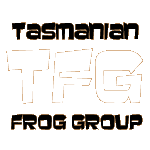 Logo for Tasmanian Frog Group