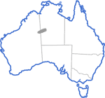 Distribution map for Uperoleia micromeles