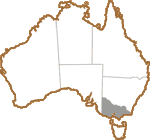 Distribution map for Victorian Frog Group