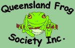 Logo for Queensland Frog Society